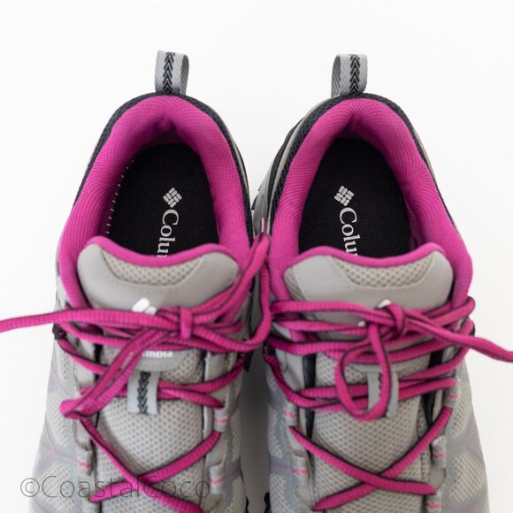 Columbia Womens 10.5W Peakfreak OutDryII Hiking Trail Shoes Waterproof Athletic - Picture 6 of 12